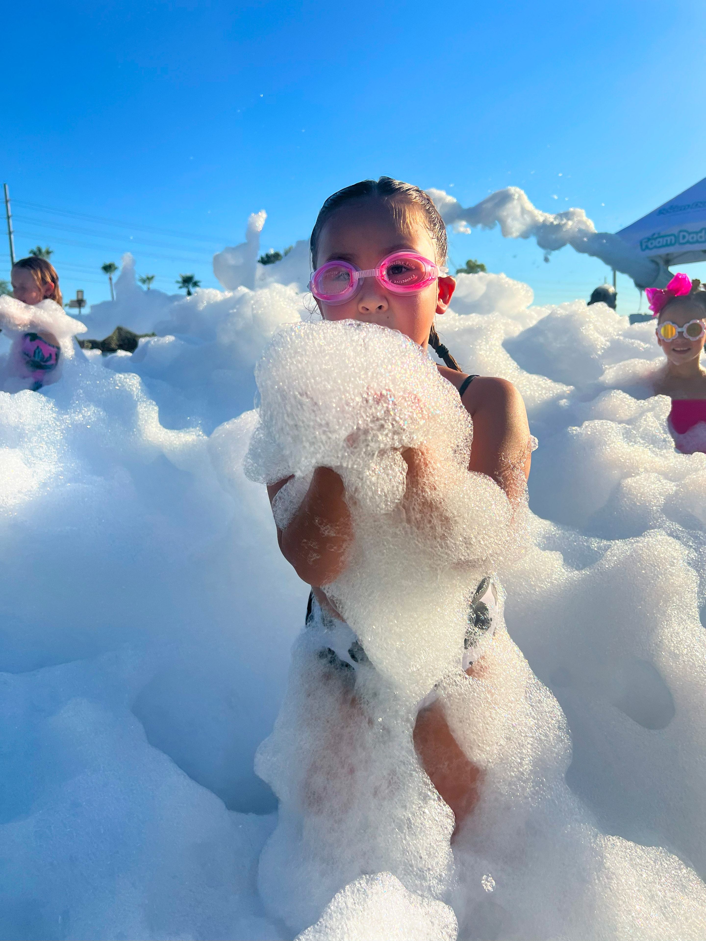 Breezy Bay foam party fun